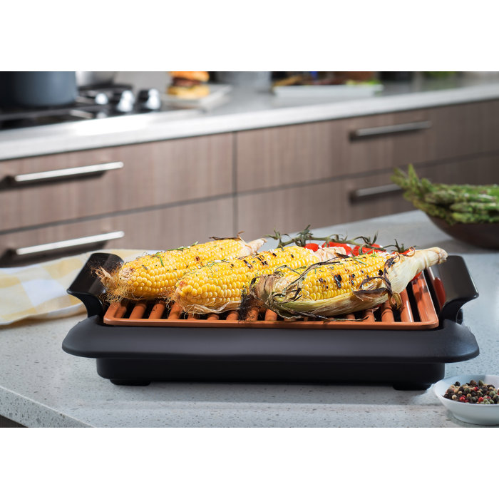 Gotham Steel Indoor Smokeless Electric Grill & Reviews Wayfair